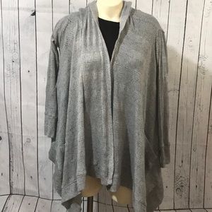 American Eagle open front hooded cardigan loose fit